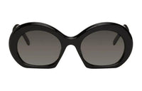 LOEWE Irregular Shape Sunglasses Men's Black