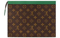 LOUIS VUITTON Pochette Voyage Mm Colormania Green