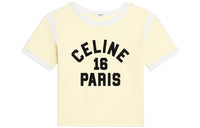 CELINE T-Shirts Women's Yellow