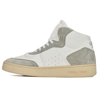 SAINT LAURENT SL/80 Logo Embossed High Top Sneakers