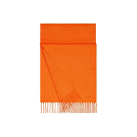 HERMES Cashmere Knit Scarves Unisex
