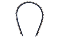 CHANEL Lambskin Headbands Women's Black
