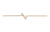 LOUIS VUITTON Lv Volt Upside Down Bracelet Pink Gold