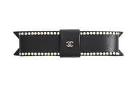 CHANEL Hair Clips Women's Black
