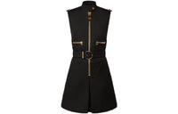 LOUIS VUITTON Sleeveless Dress Women's Black