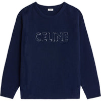 CELINE Oversized Crew Neck Sweater In Wool