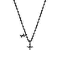 LOUIS VUITTON Metal Necklaces Men's Black