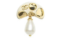 CHANEL Brooches Women's Gold
