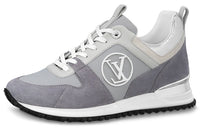 LOUIS VUITTON Run Away Sneakers 'Grey Mesh With Logo' Women's
