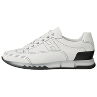 HERMES Trail Low-Top Casual Shoes Men's White
