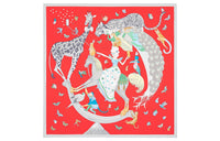 HERMES Silk Scarves Women's Multicolor