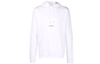 SAINT LAURENT Logo Printed Drawstring Hoodie