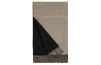 HERMES Knit Scarves Unisex Umber