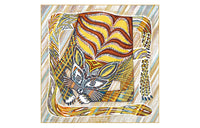 HERMES Silk Scarves Women's Multicolor
