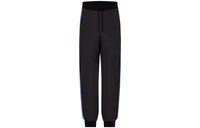 LOUIS VUITTON Knitted Sweatpants Men's Black