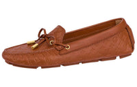 LOUIS VUITTON Gloria Loafers Women's Brown