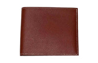محفظة HERMES MC² Euclide Epsom المصنوعة من الجلد بمشبك للبطاقات للجنسين 4E Sienne Ochre Red