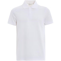 SAINT LAURENT Polo Shirt Men's White