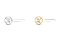 LOUIS VUITTON Hair Clips Women's Silver/Gold