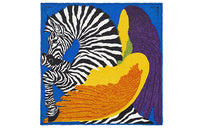 HERMES Silk Scarves Women's Blue