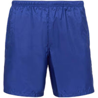 PRADA Logo Patch Swim Shorts