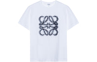 LOEWE Anagram Pixelated T Shirt 'White/Black'