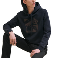 سويت شيرت رجالي من HERMES باللون الأزرق المحيطي