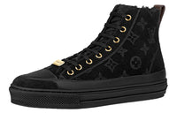 LOUIS VUITTON Stellar Ankle Sneakers 'Black Monogram' Women's