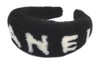 CHANEL Headbands Women's Black