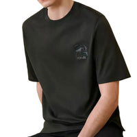 HERMES T-Shirts Men Khaki