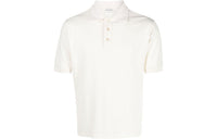 SAINT LAURENT Cassandre Short-Sleeved Polo Shirt
