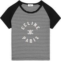 CELINE Triomphe T shirt In Cotton Jersey