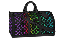 LOUIS VUITTON Keepall Led Monogram 50 Black