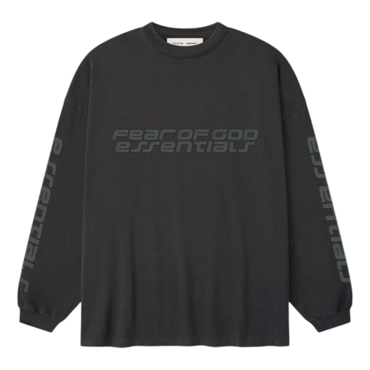 Fear of God Essentials 90s Long Sleeve T-shirt 'Vintage Black' 125HO254571F