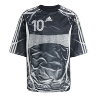 adidas Adilenium Season 4 Teamgeist Printed Jersey Loose Fit 'Black' KF8522