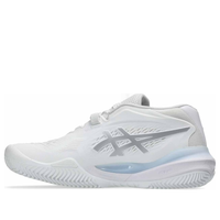 (WMNS) حذاء ASICS Gel-Resolution X "أبيض طينيّ فضيّ نقيّ" 1042A277-100