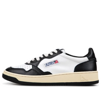 حذاء Autry Medalist Low Leather 'Black White' AULM-WB01