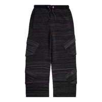 (WMNS) Air Jordan x Tla Knit Pants 'Dark Smoke Grey Black' IB0937-070