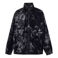 adidas Y-3 3-Stripes Nylon Shell 1/2 Zip Jacket 'Black Multi-Color' IW7495