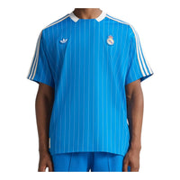 adidas Real Madrid Terrace Icon Jersey Asia Sizing 'Blue Bird' JN3060