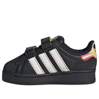 (TD) adidas Disney Superstar LED Light 'Black White' JQ2806