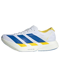 adidas Adizero Adios Pro 4 'White Blue Yellow' KI9388