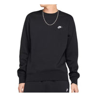 Nike Club Fleece Crew 'Black White' FN3886-010
