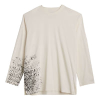 adidas Y-3 GFX Long Sleeve T-Shirt 'Chalk White' KR2238