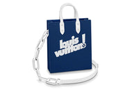 حقيبة كتف LOUIS VUITTON Sac Plat Xs Monogram Blue