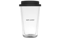 SAINT LAURENT Glass Cups Transparent