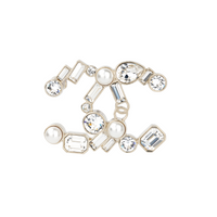 CHANEL 22c Early Spring Brooches Unisex Gold