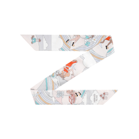 HERMES Silk Scarves Unisex Multicolor