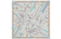 HERMES Silk Scarves Women's Multicolor