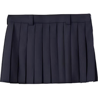 MIU MIU Pleated Wool Miniskirt